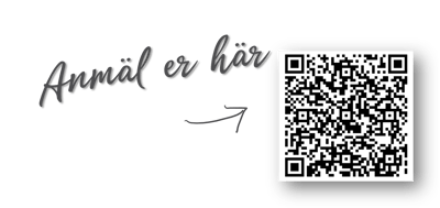 Anmäl er här QR kod Swimrun Göteborg 2026 grey
