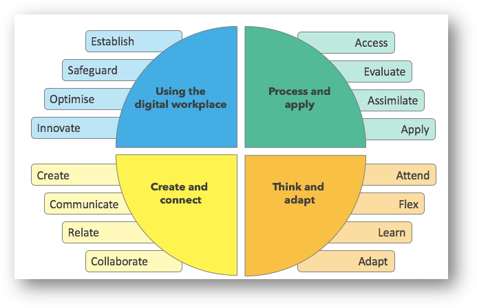 Digital Workplace Skills Framework shadow