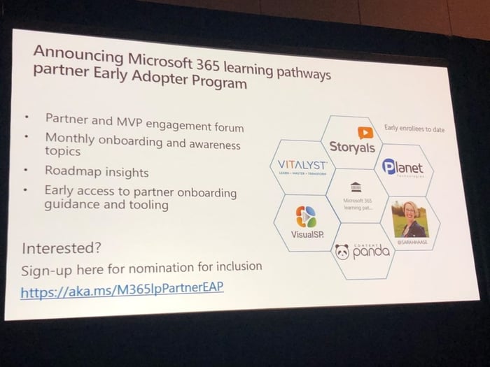 The Microsoft 365 learning pathways partner Early Adopter Program