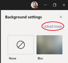 Microsoft Teams upload custom background | © Storyals