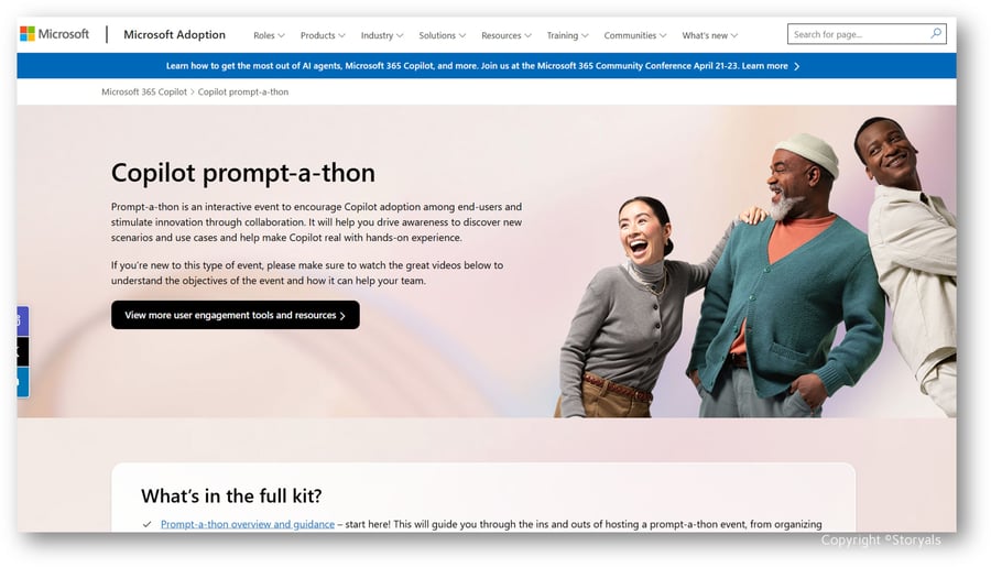 Microsoft Promptathon with shadow and copyright