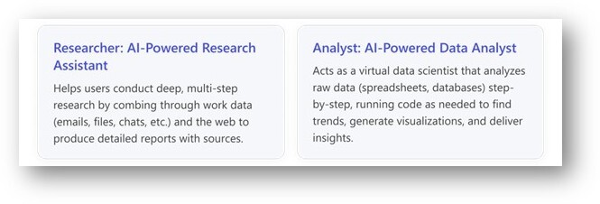 Researcher and Analyst agents